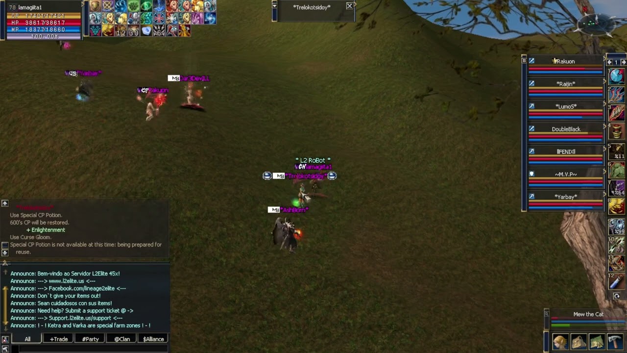 Lineage 2 Elite x45 C4 - PvP Familia Antharas - Skyla
