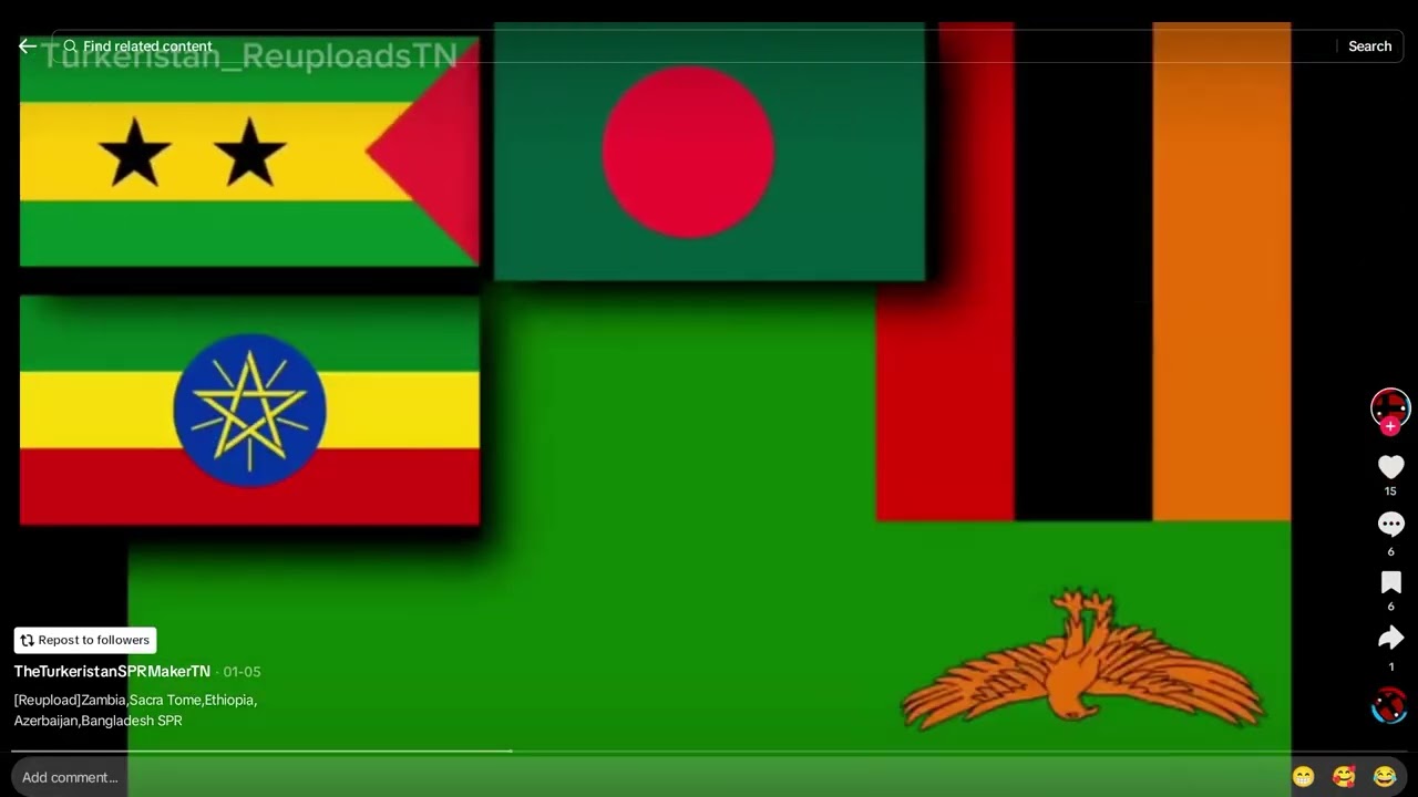 Zambia, Sao Tome and Principe, Ethiopia, Argentina and Bangladesh EAS alarms Sparta porta remix