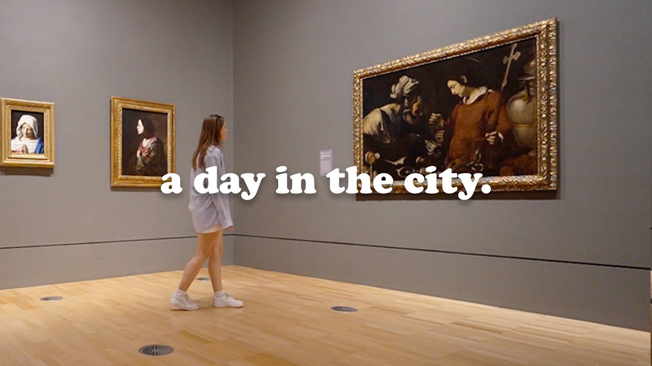 life in a new city (melbourne, australia vlog) | art gallery, vintage shopping, cafe + rooftop bar