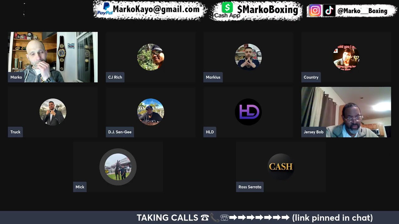 Late Night Boxing Talk