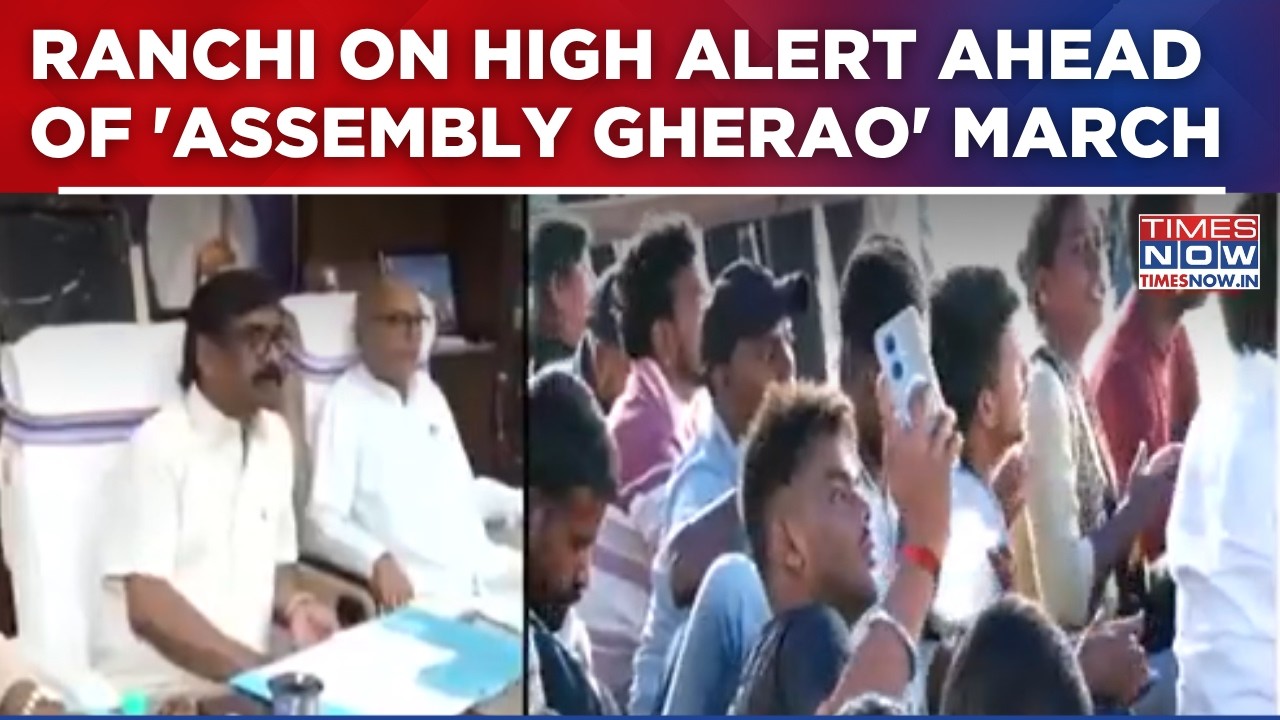 Jharkhand Students' Protest: Ranchi On High Alert Ahead Of 'Assembly Gherao' March | Top Update