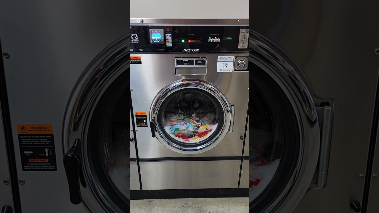 60lb Dexter Washer at Jenny's Laundry Spa Yucaipa Califonia