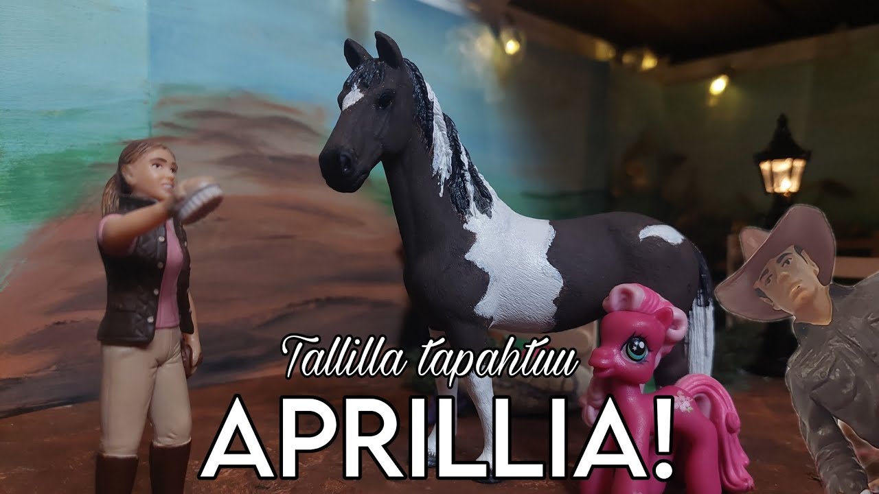 APRILLIA! ~ SCHLEICH TALLILLA TAPAHTUU...