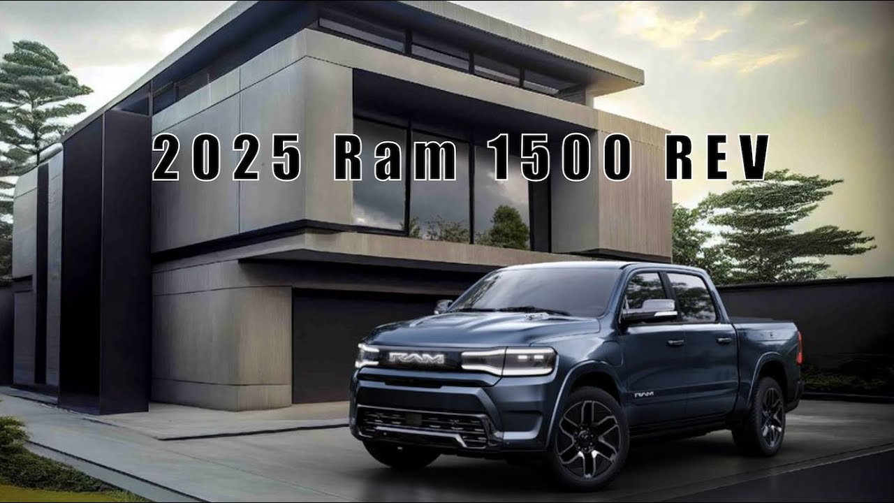 2025 Ram 1500 REV comes to battle with Rivian and Tesla truck!