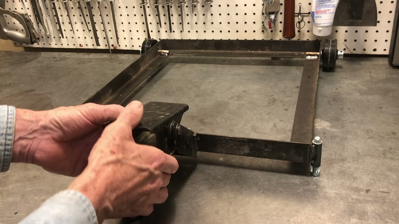 Homemade Drill Press Mobile Base for $20!
