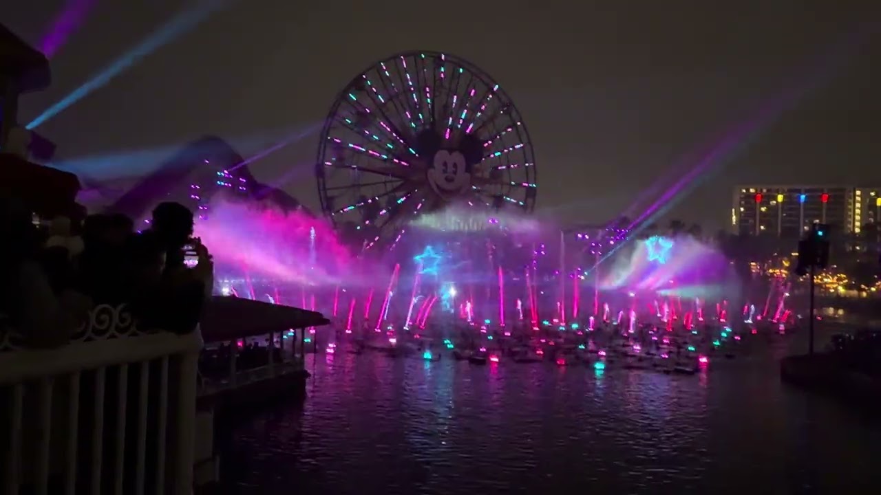 World of Color Happiness at the Disney’s California Adventure!
