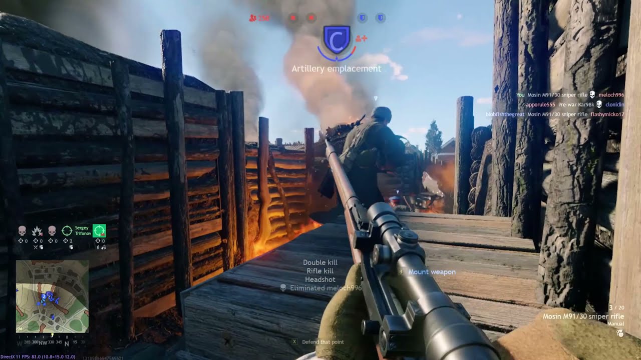 Popping off in Enlisted 2.0