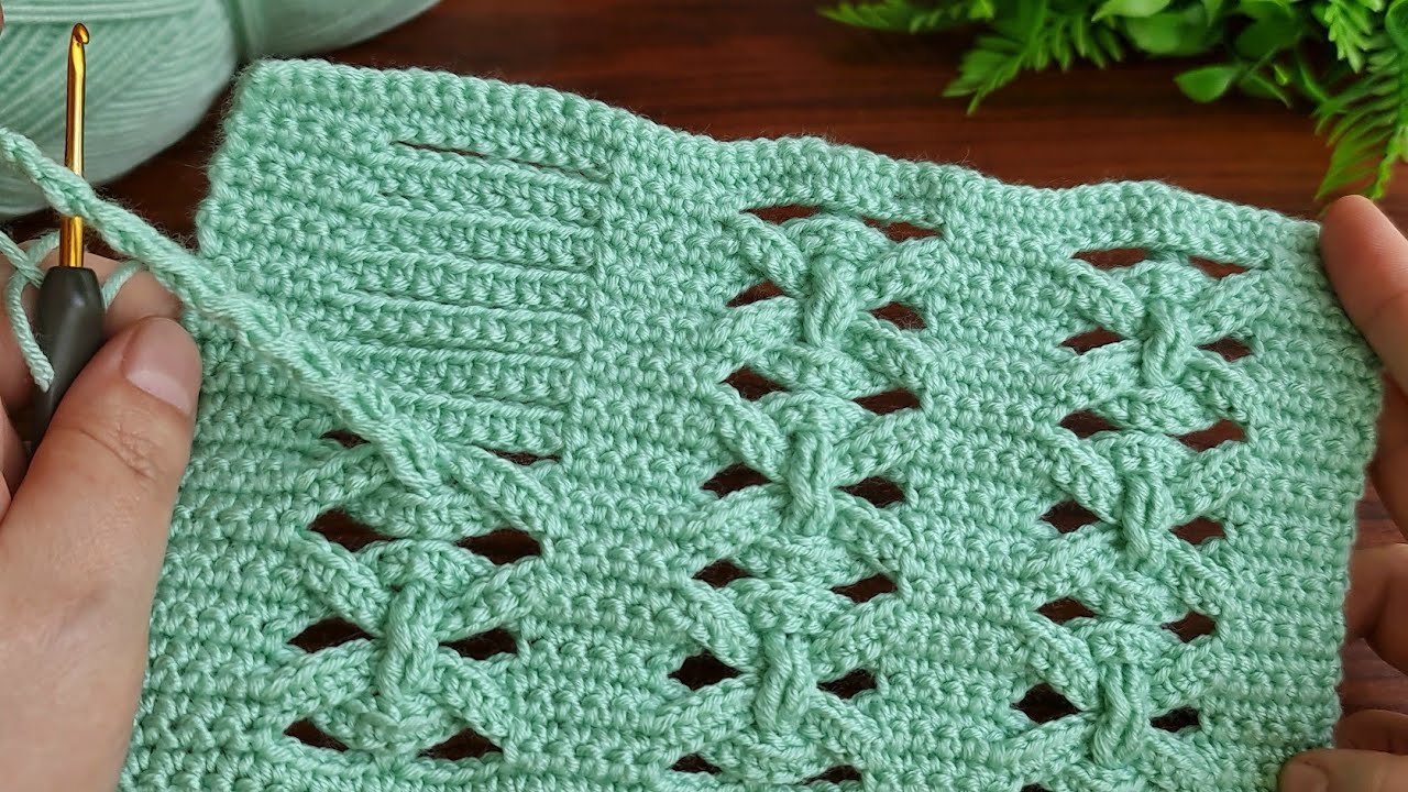 Incredible!..😲 Very Easy! 3D Super how to make eye catching crochet / Everyone who saw it loved it