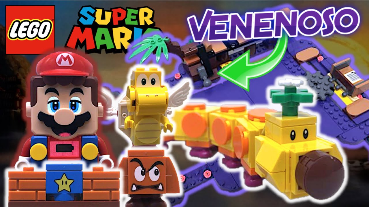 LEGO SUPER MARIO 2 - Pantano Venenoso de la FLORUGA | Set de Expansión - Reseña 2021 @TOY SHOTS ​