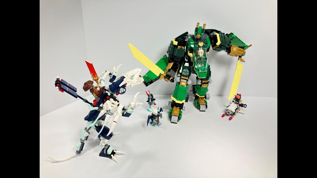 Lego Ninjago 71845 Lloyd's Jet Mech Speed Build