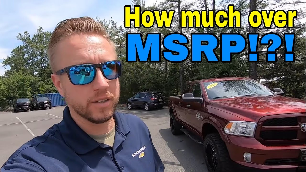Should Car Dealerships be charging over MSRP??!!