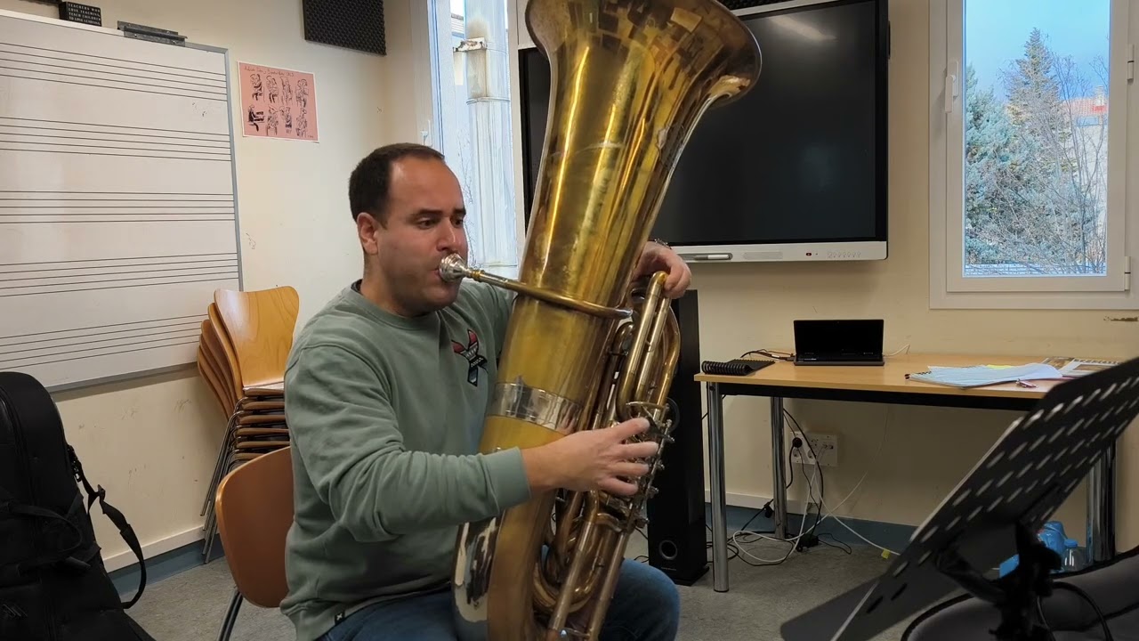 BLAZHEVICH Etude 7. from 70 Studies for Tuba Vol. I