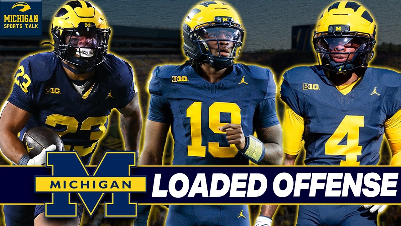 Детальный разбор мощного состава нападения Michigan 2026 года!!