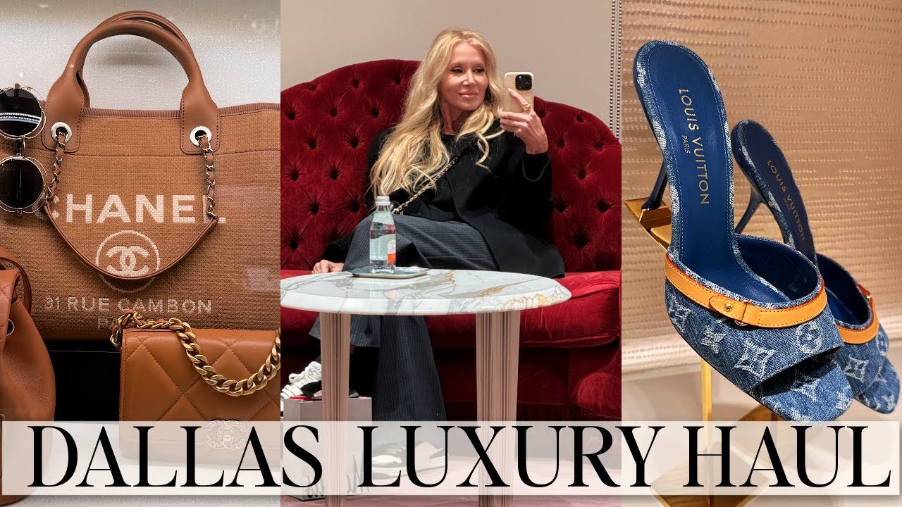 DALLAS Vlog | LUXURY Shopping | My Dream CHANEL Bag 🖤