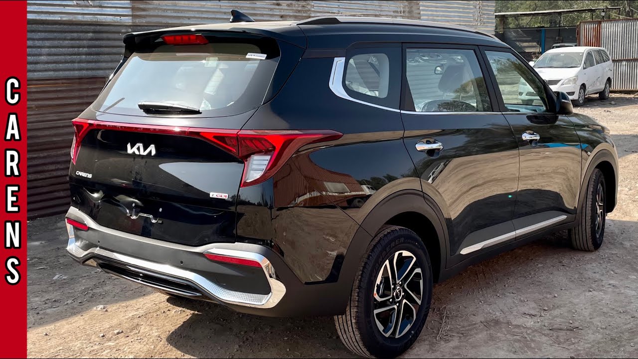 New Kia Carens 2022 🔥 Carens Black Colour Top Model Luxury Plus MT | Rs 16.54L | Walkaround Video!