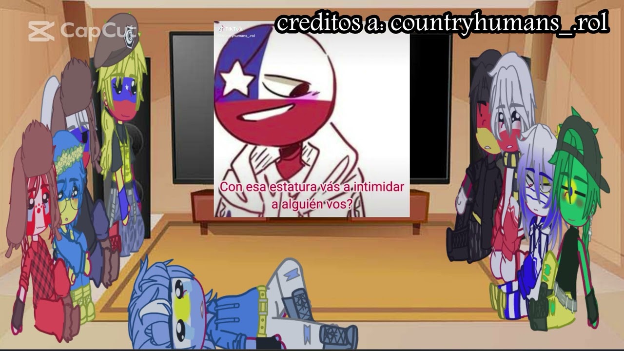 °los countryhumans reaccionan a uruguay° |corto| |Lin.xx.|