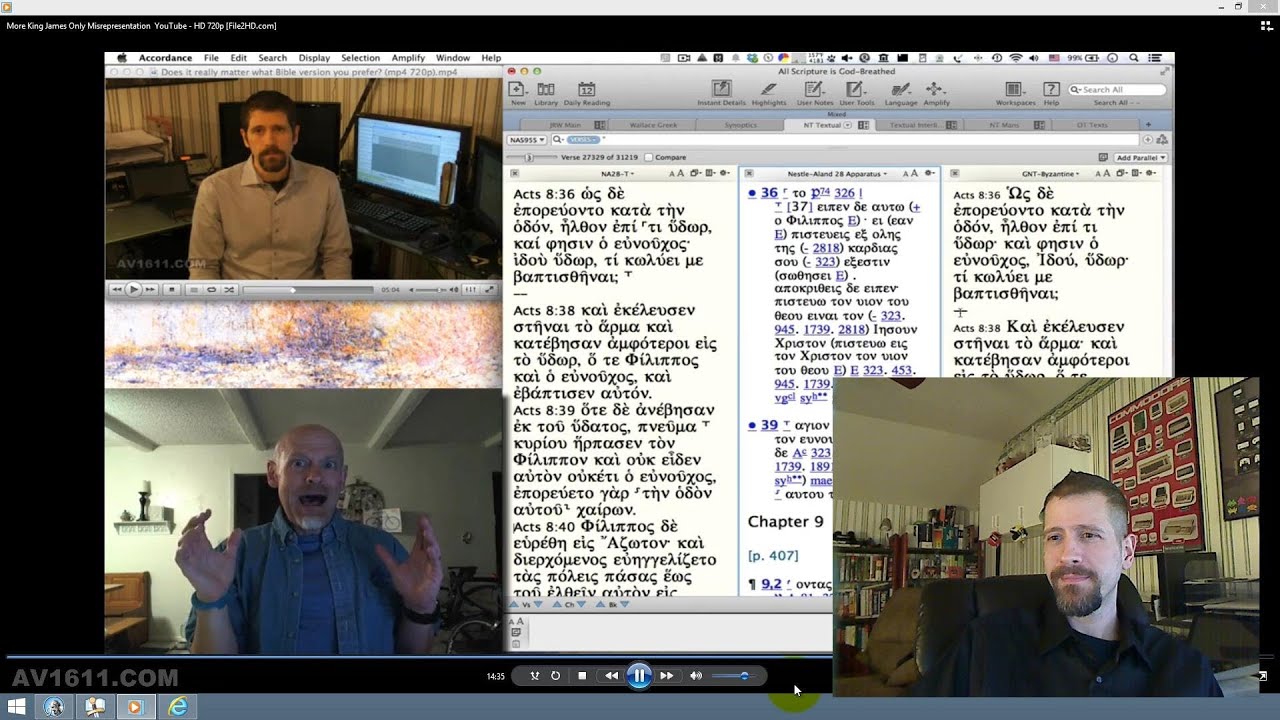 Modern Textual Criticism and Acts 8:37 with Dr. James White