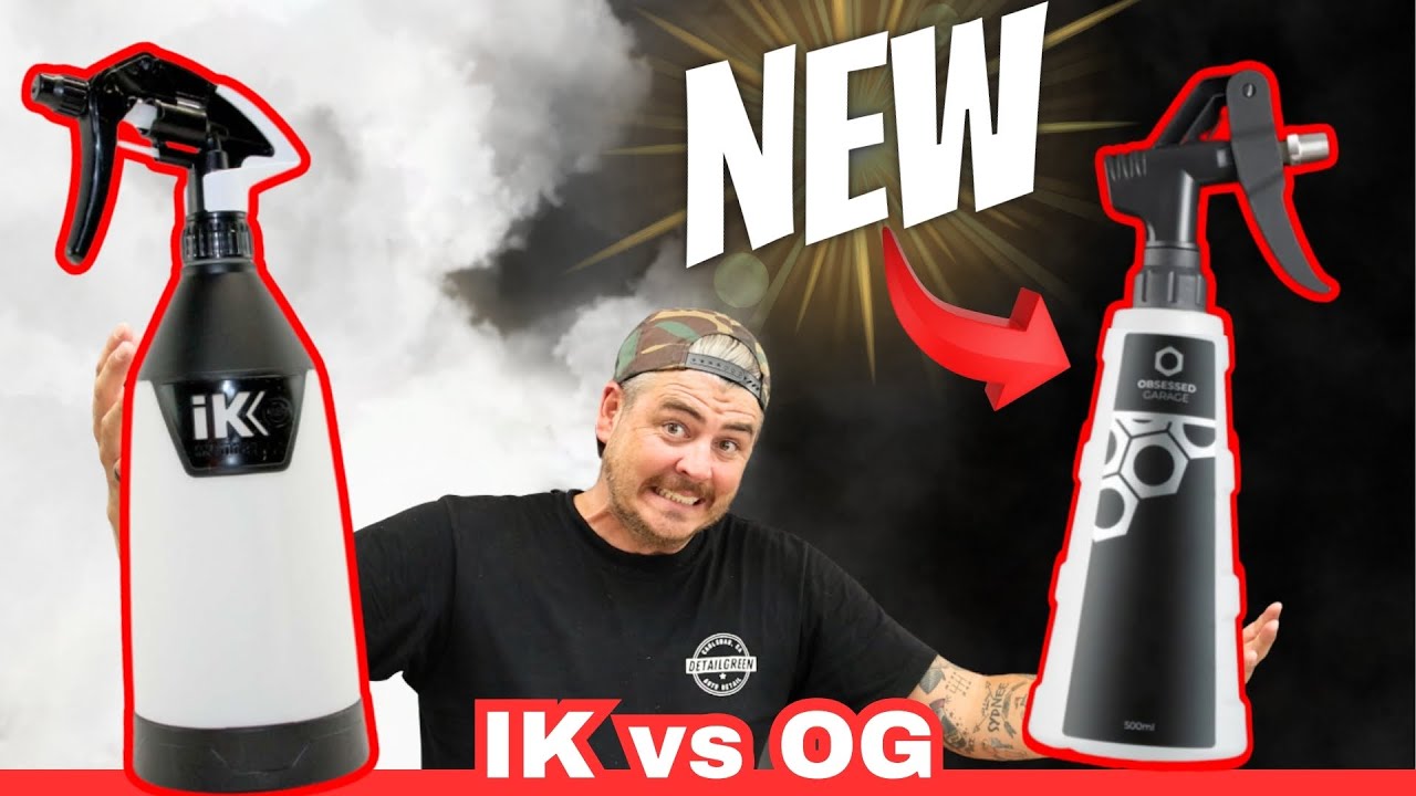 Testing the NEW Obsessed Garage Pressol Sprayers - Best Spray Bottle for Car Detailing?