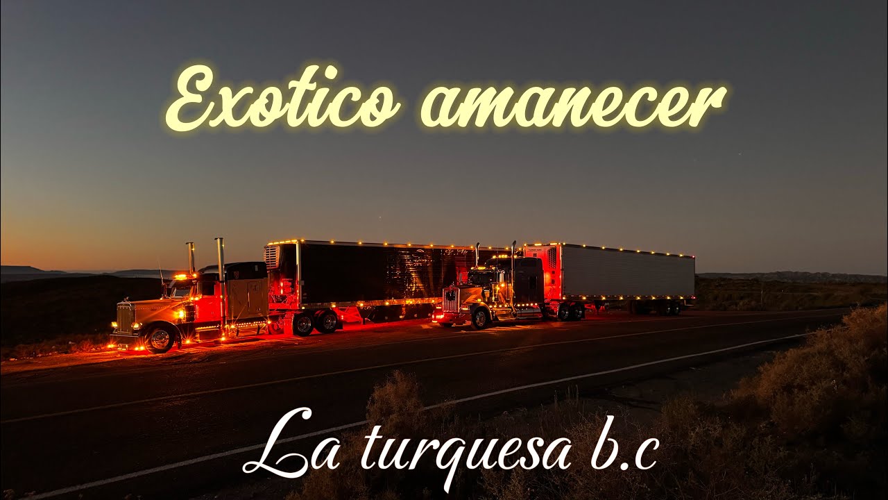 Asi nos llego navidad de viaje por la paz [amanecer exotico con el comvoy]