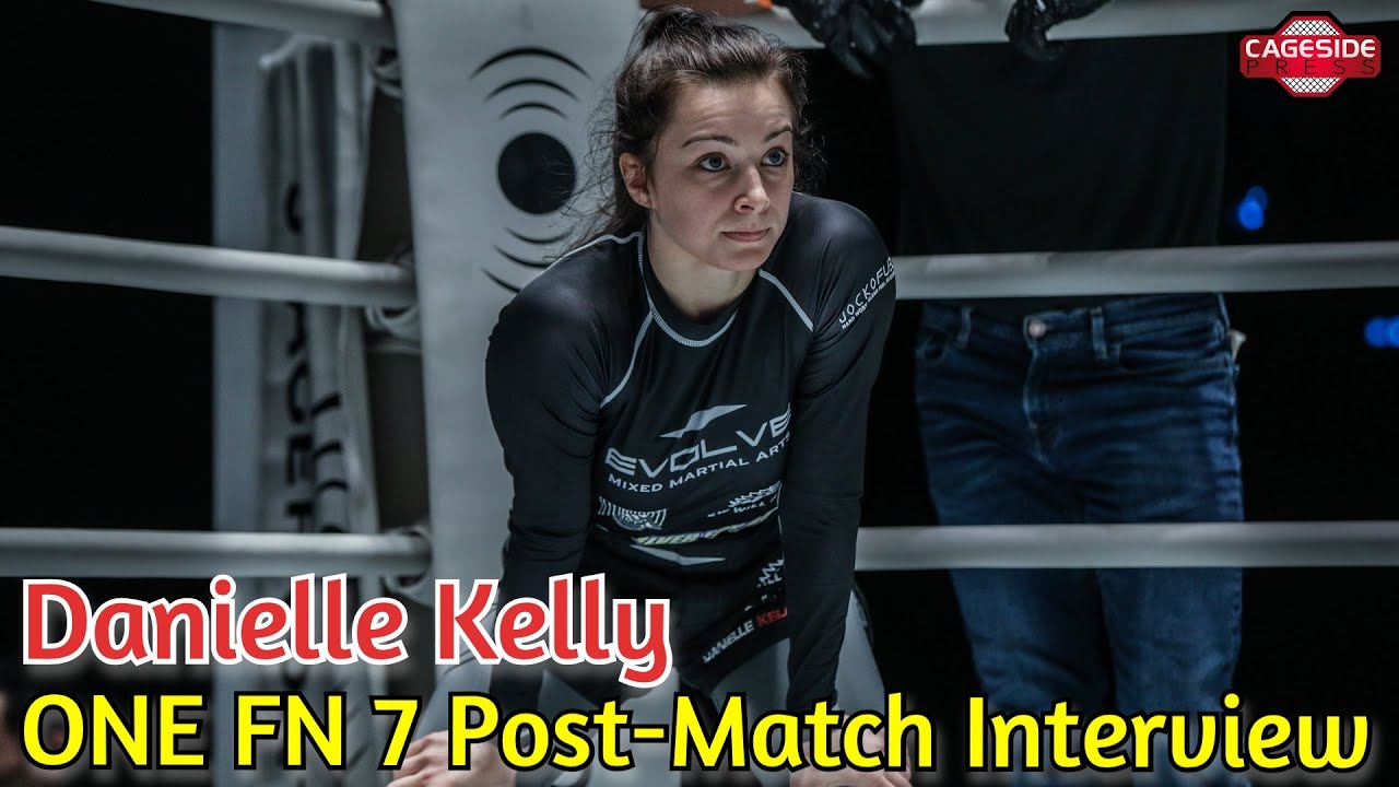 Danielle Kelly Post-Match Interview | ONE Fight Night 7