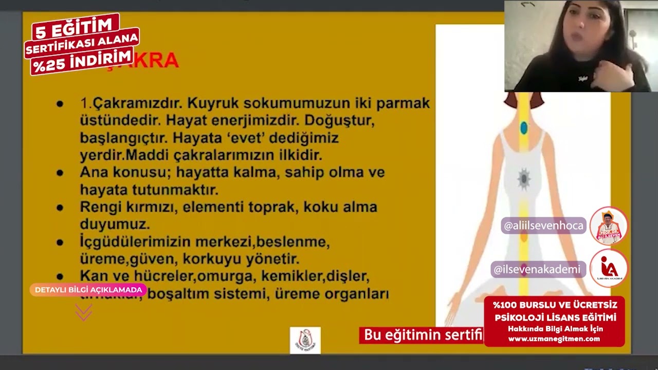 İLSEVEN AKADEMİ - KUNDALINI REIKI MİLENYUM (1. B&Ouml;L&Uuml;M)