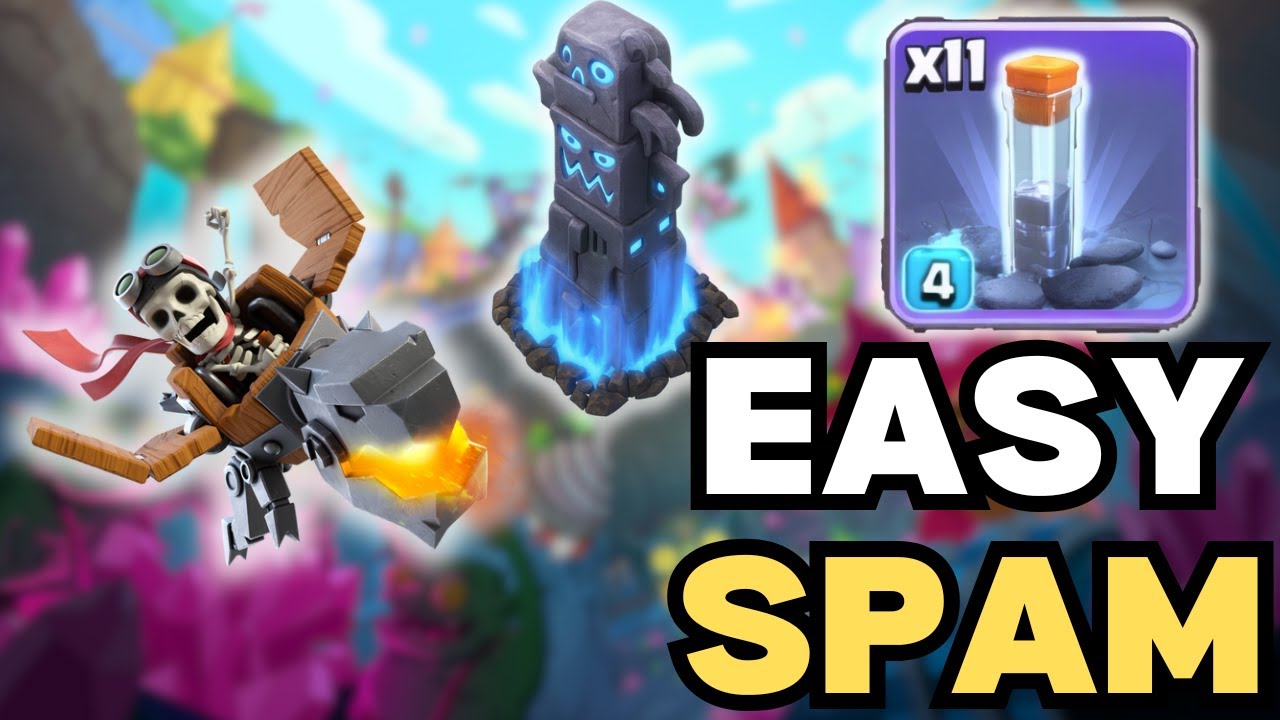 Dragon Riders are the EASIEST TH18 Army with Mass Totems in Clash Of Clans