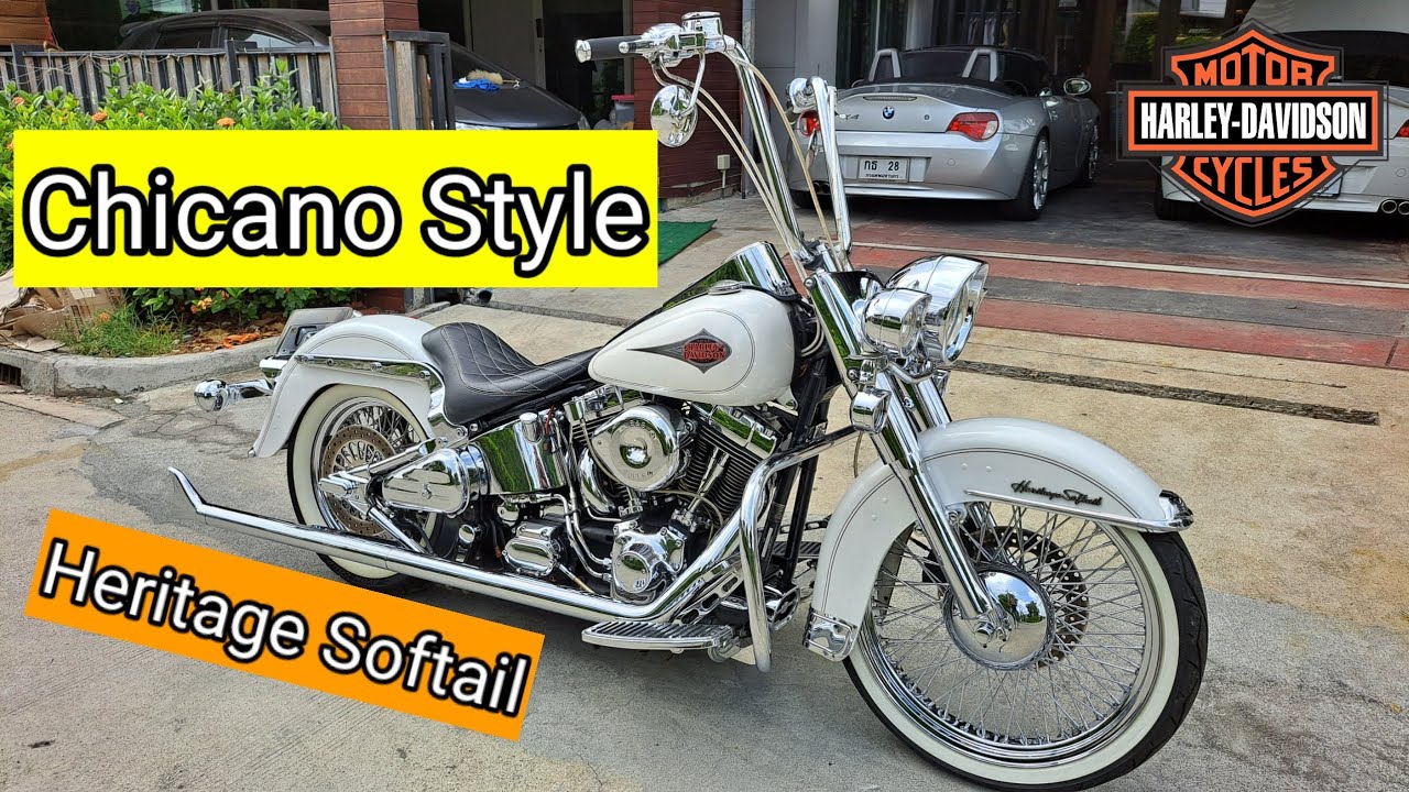 Chicano Style Heritage Softail @boyharley