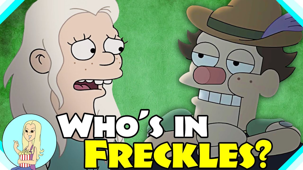 Who is in Freckles the Puppet?  Netflix's Disenchantment Theory - The Fangirl