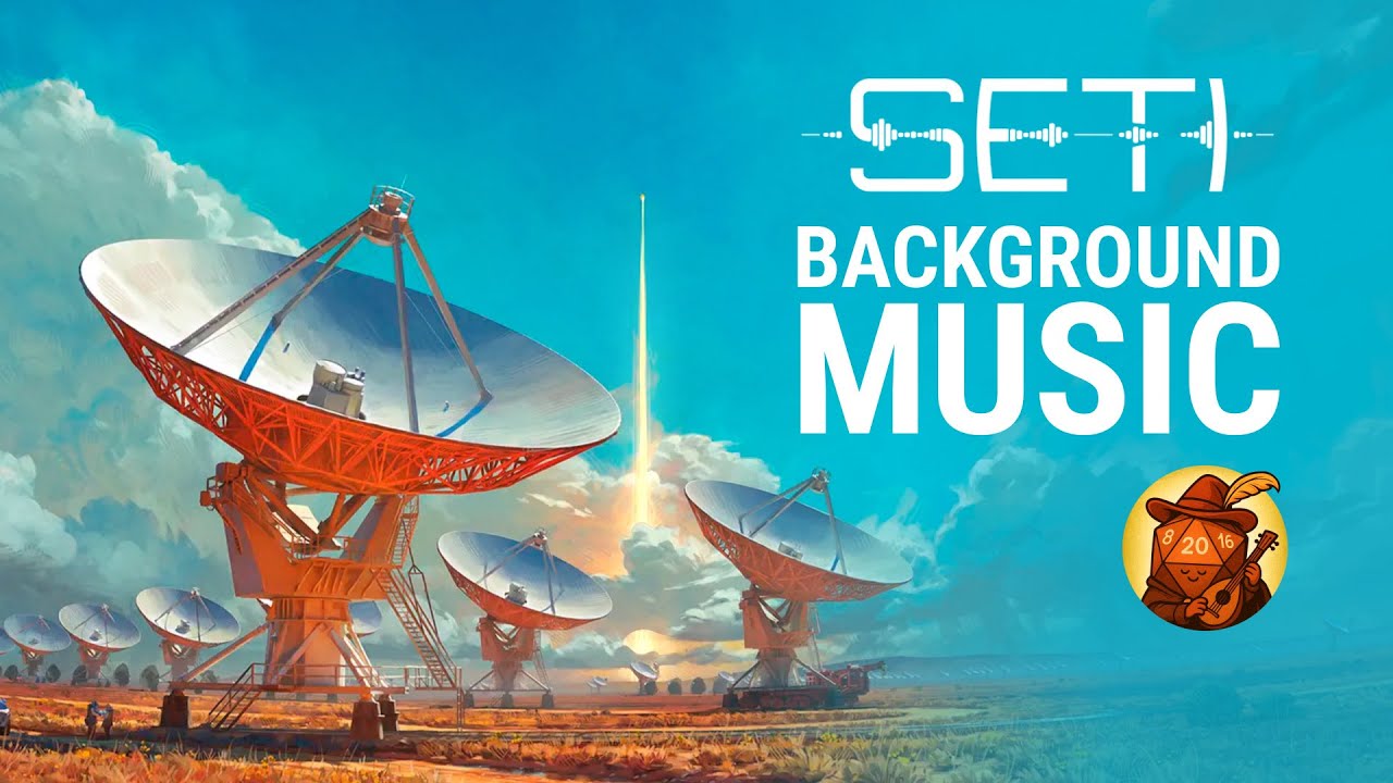 SETI Board Game Music | Sci-Fi Soundtrack for SETI: Search for Extraterrestrial Intelligence📡🛰️