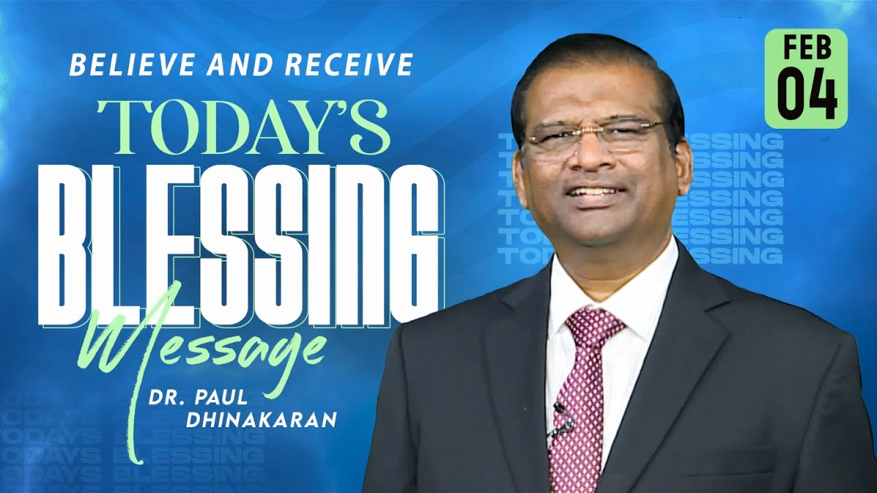 Верьте и принимайте | Доктор Пол Дхинакаран | Иисус зовёт