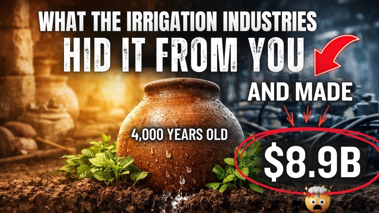 They Spend $8.9 Billion Keeping You From This 4,000-Year-Old Watering Secret