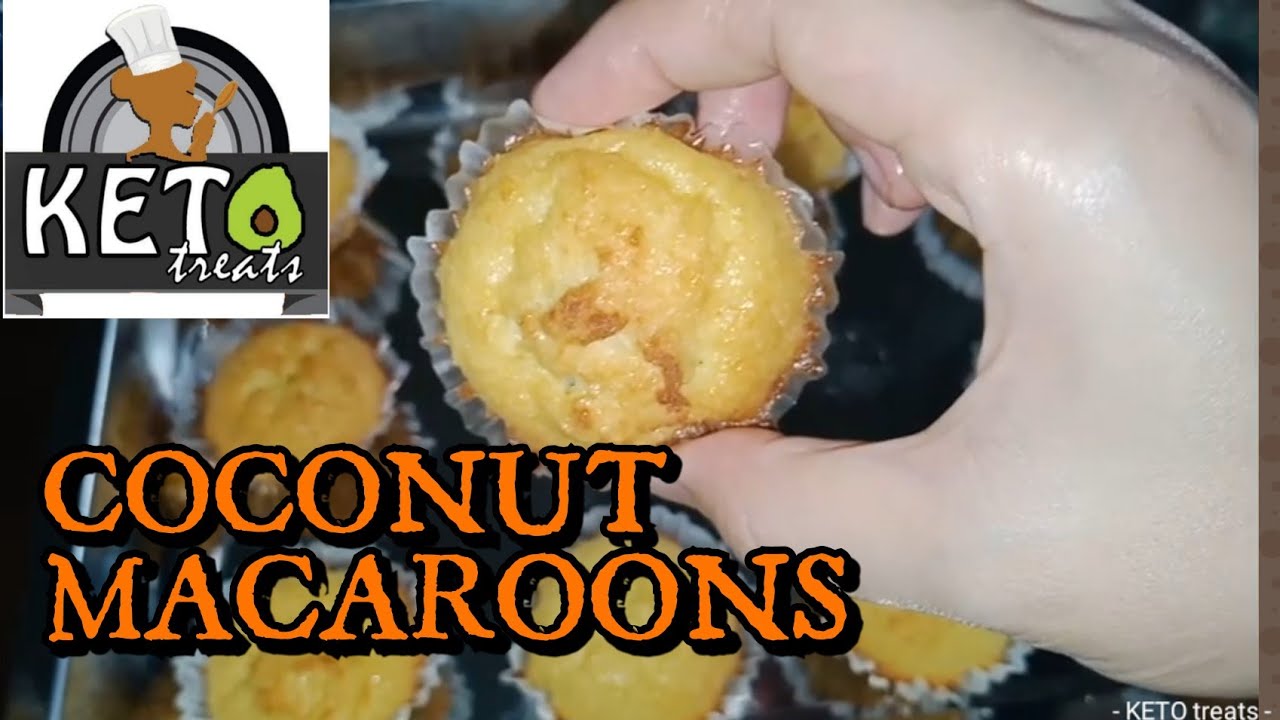 KETO MACAROONS | DESSICATED COCONUT
