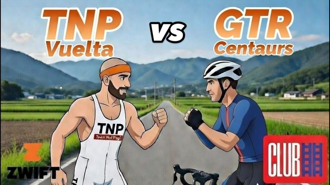 Team Not Pogi Vuelta vs GTR Centaurs - The Rematch! | Zwift Club Ladder - Vertical
