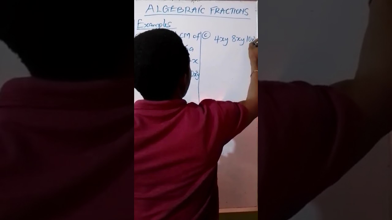@Algebraic fraction in LCM