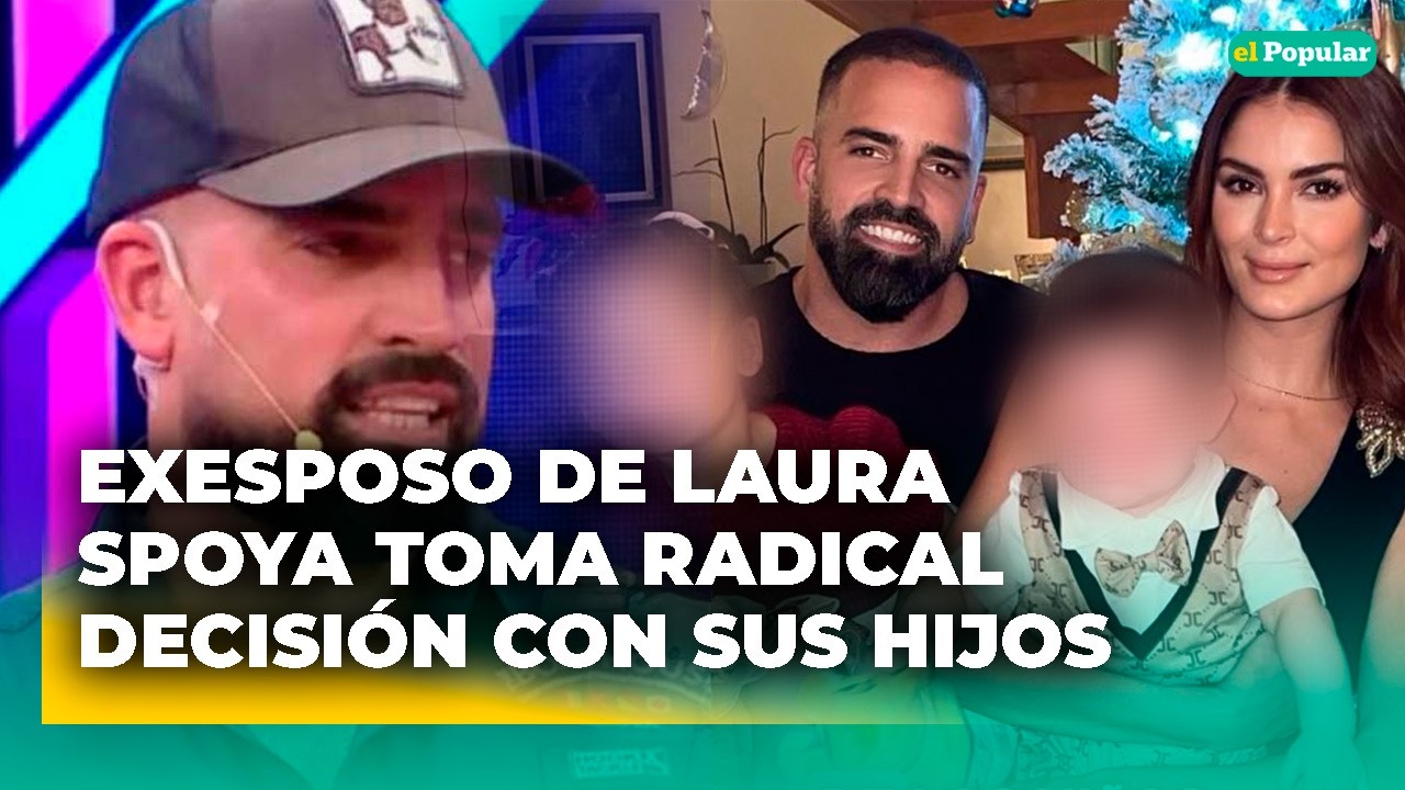 Exesposo de Laura Spoya toma RADICAL decisión con sus hijos tras TERRIBLE accidente en camioneta
