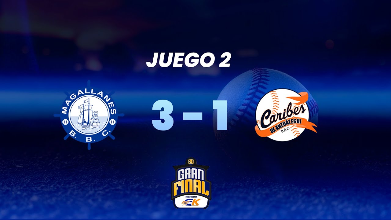 JUEGO 2 RESUMEN - GRAN FINAL - Navegantes del Magallanes 3 - Caribes de Anzoátegui 1 (28-01-26)