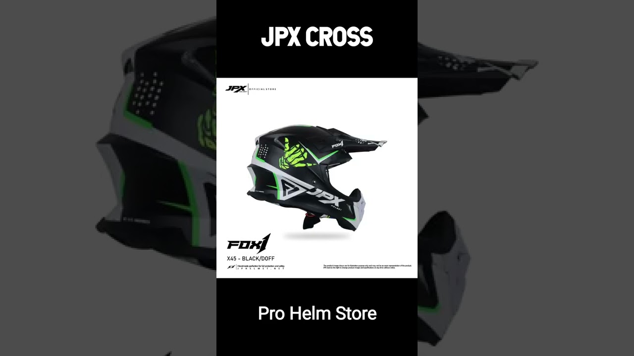 Helm JPX Cross | Motif Terbaru | Trabas