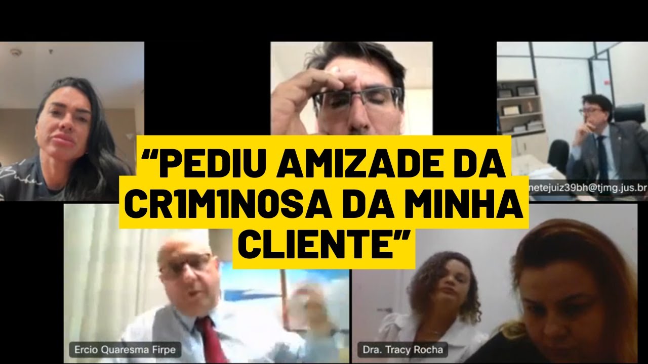 JUIZ PEDE SOCORRO PARA LEMBRAR APÓS CONTRADITA | Sala de Audiência