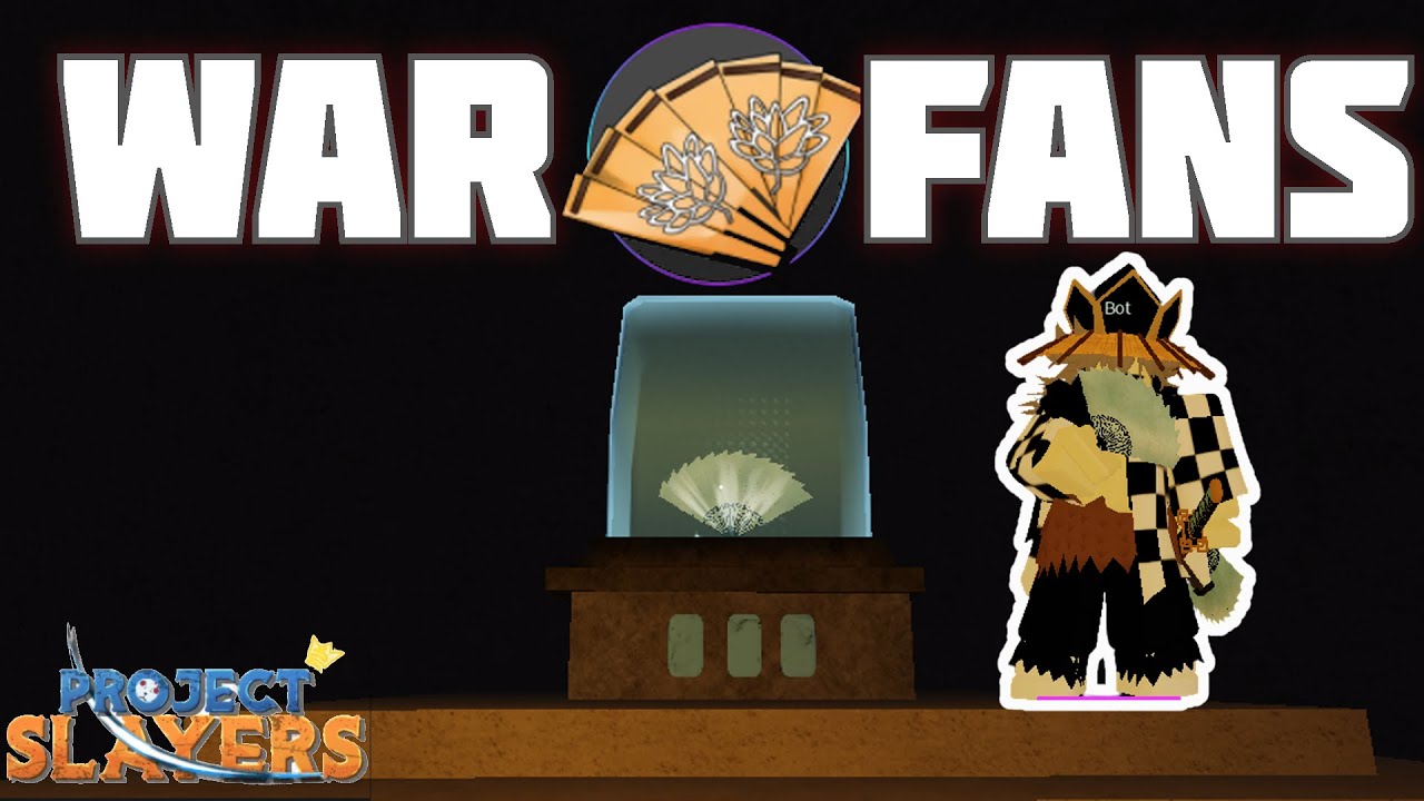💯HOW TO GET THE WAR FANS IN PROJECT SLAYER | TIPS AND TRICKS FOR FARMING MASTERY💯
