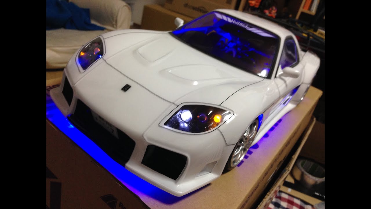 ヴェイルサイド RX-7 ラジコン【ボディ制作】