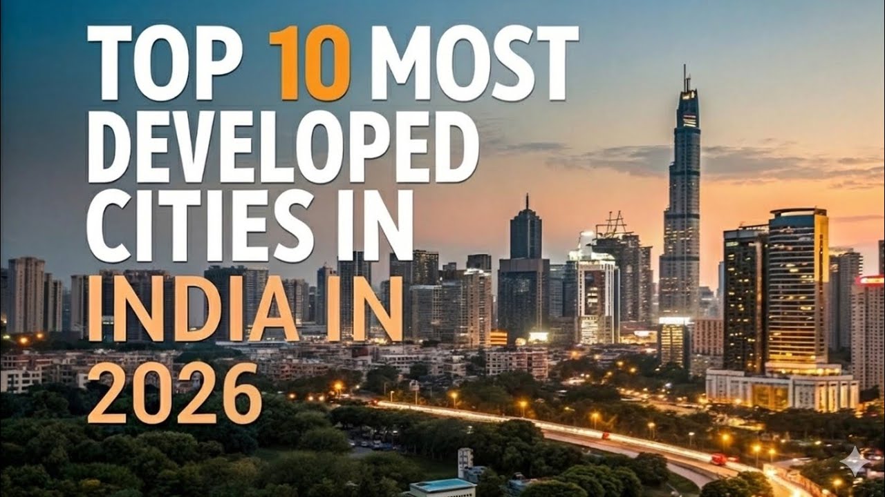 Top 10 Most Developed Cities in India 2026