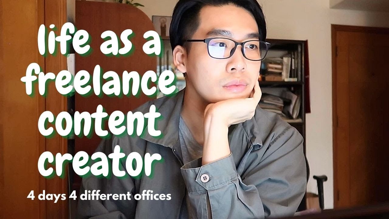 Vlog | Life of a Freelance Content Creator in Hong Kong 工作日常 香港上班
