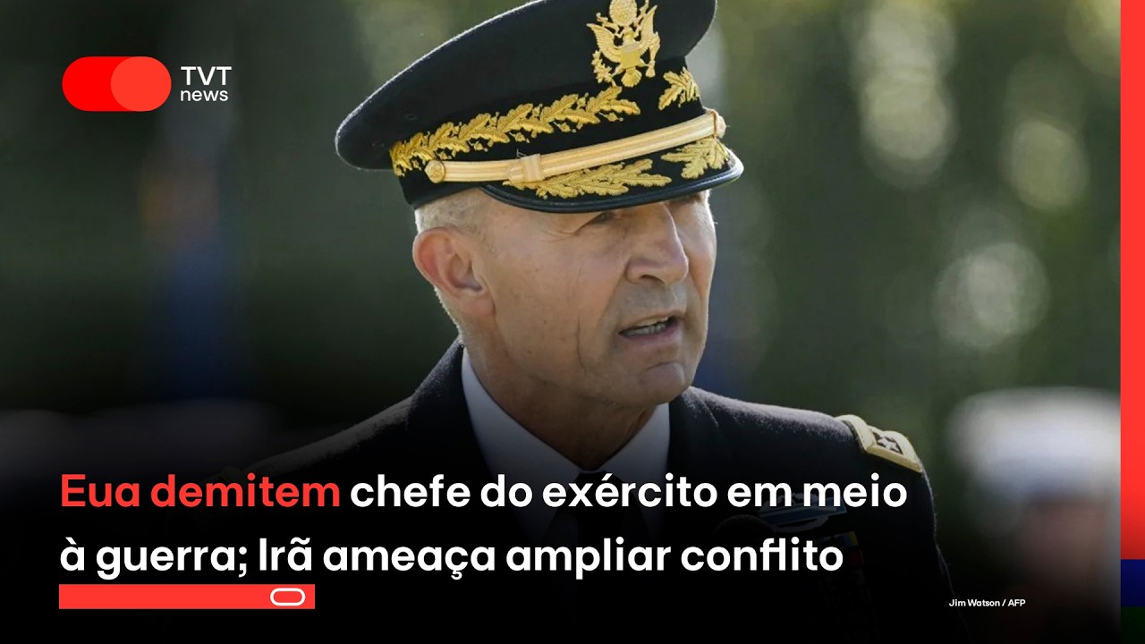 Eua demitem chefe do ex&eacute;rcito em meio &agrave; guerra; Ir&atilde; amea&ccedil;a ampliar conflito