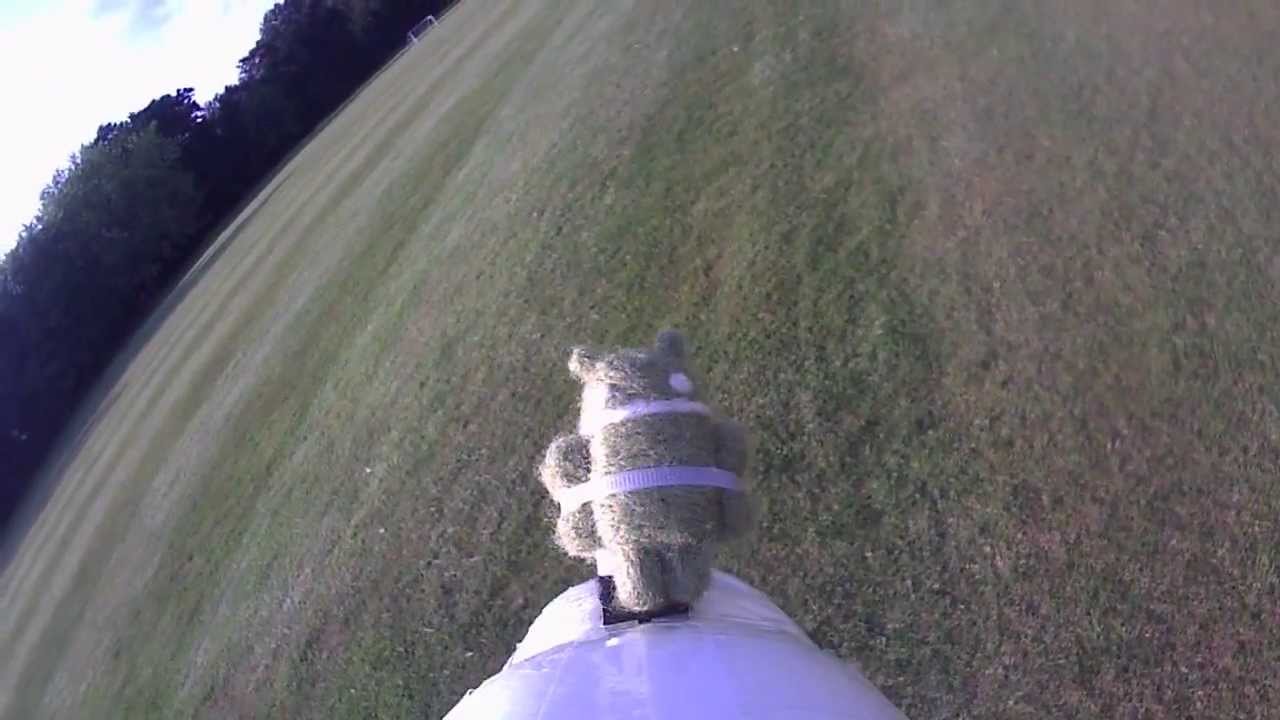 Ollie's first ever flight