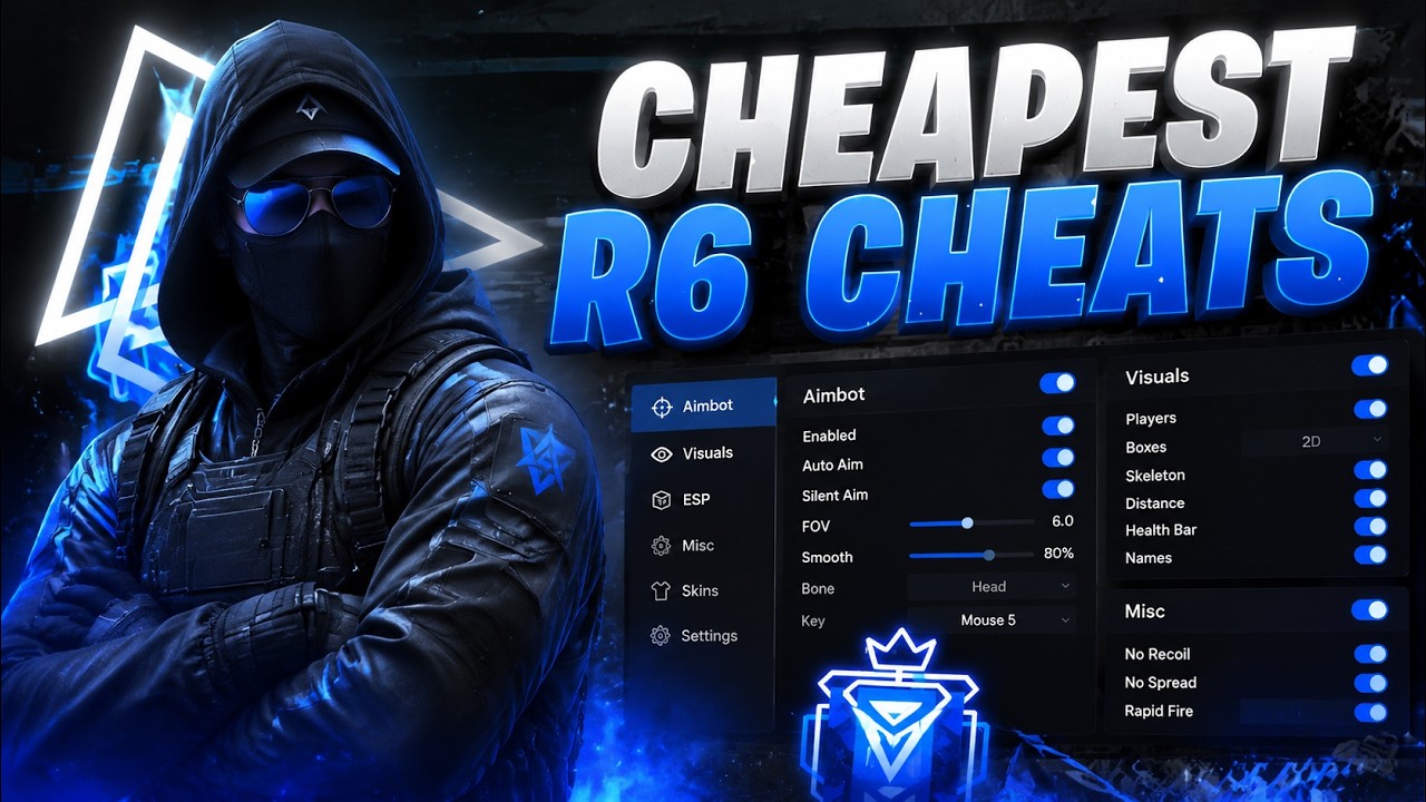R6 Cheats | RAINBOW SIX SIEGE Cheat 2026 &ndash; UNDETECTED SILENT AIM, ESP, UNLOCK ALL! (BATTLEYE BYPASS)