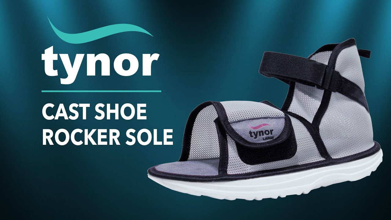 Tynor CAST SHOE ROCKER SOLE (C08) for preventing excessive wear & tear of the cast.