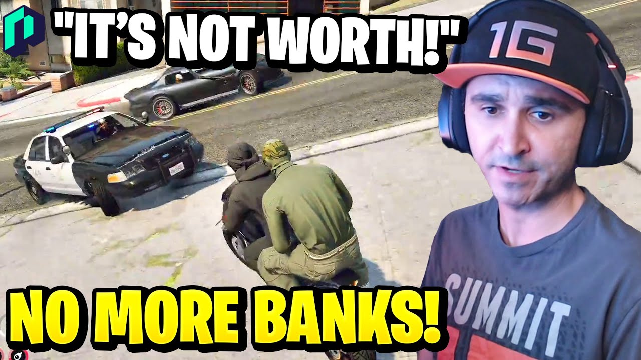 Summit1g Gets CAUGHT UP in Difficult 2 Man Bank Heist! | GTA 5 NoPixel RP