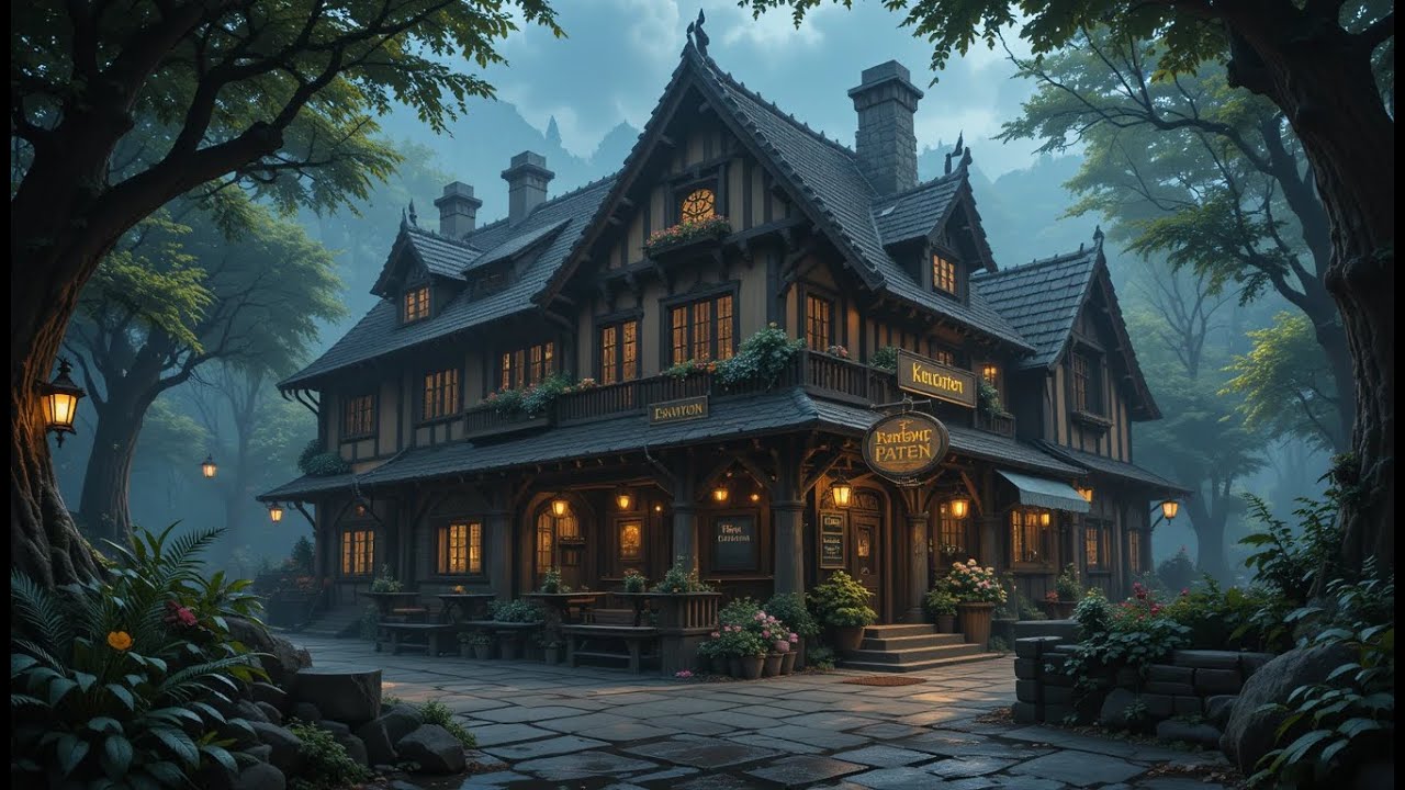 8-bit Tavern Ambience: Relaxing Medieval RPG Music (Final Fantasy Inspired)
