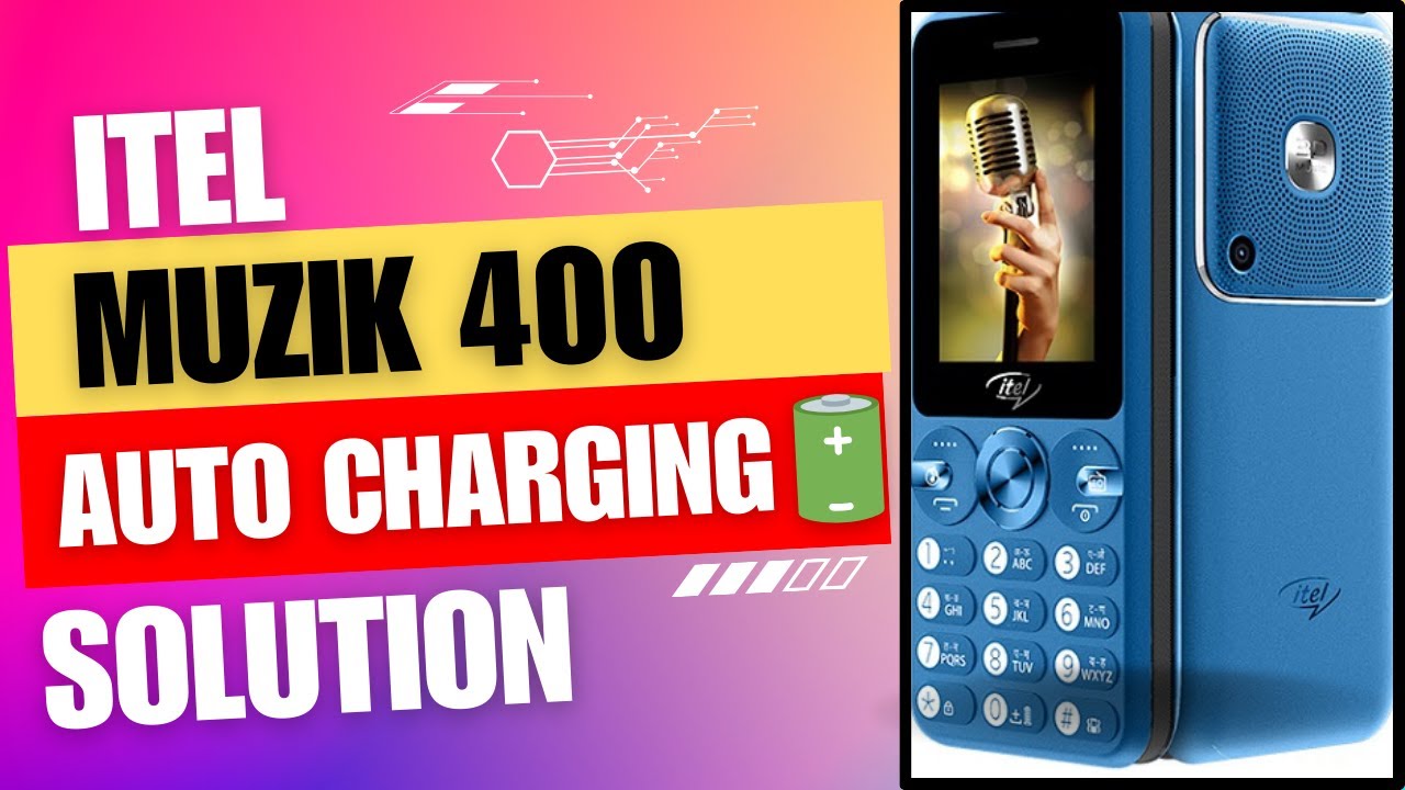 Itel Muzik 400 auto charging solution🔋✅#charging #repair