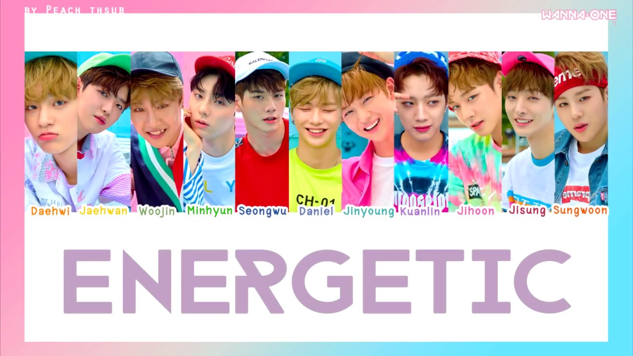 [COLOR CODED/THAISUB] WANNA ONE - Energetic #พีชซับไทย